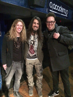 Klye with Ron "Bumblefoot" Thal