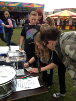 Signing Autographs